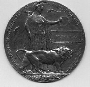1914 - 1918 Dead Penny - Memorial Plaque